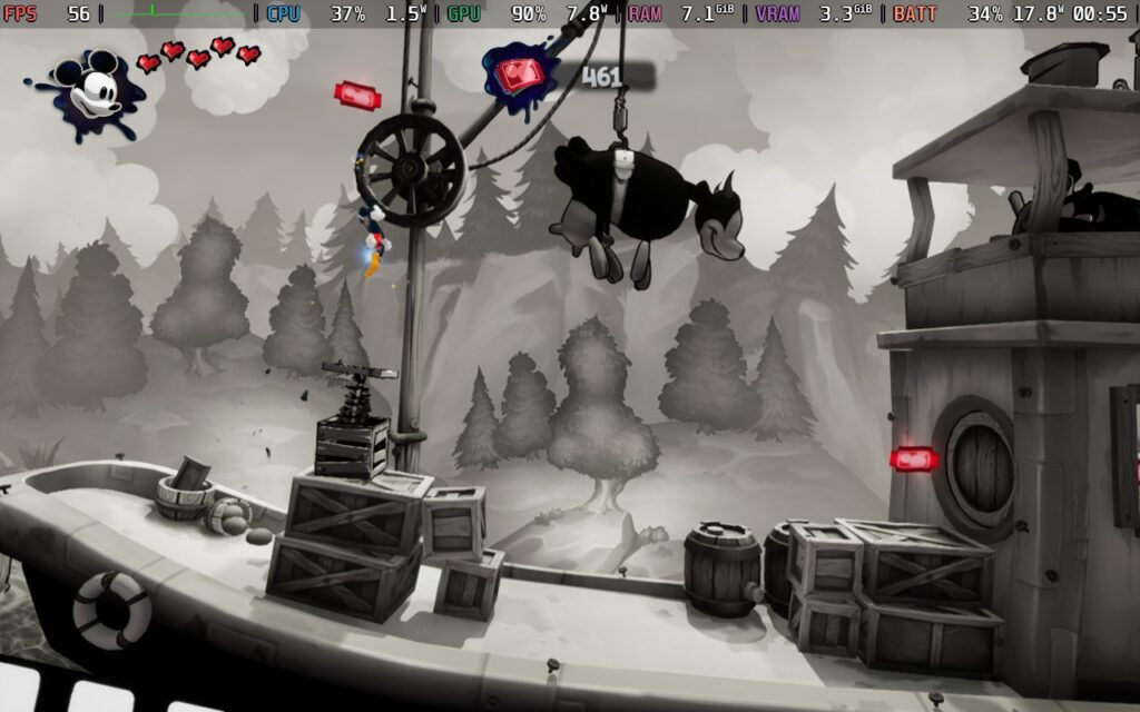 Disney Epic Mickey: Rebrushed 11 DisneyEpicMickeyQualityFramerateSettings 1