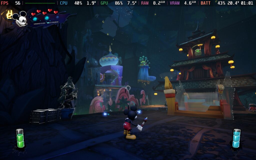 Disney Epic Mickey: Rebrushed 13 DisneyEpicMickeyQualityFramerateSettings 3