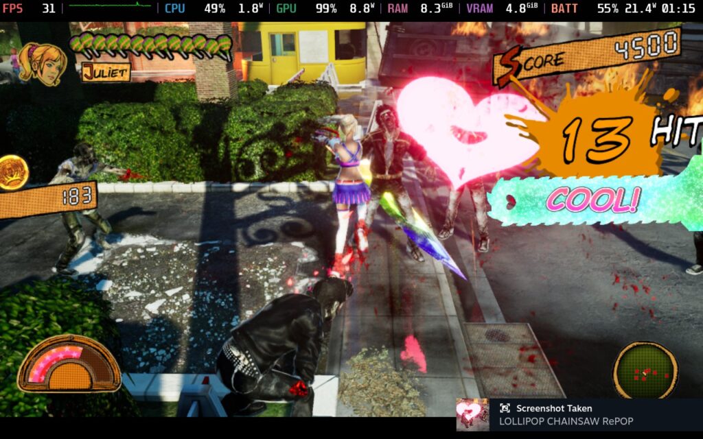 Lollipop Chainsaw RePOP Steam Deck Performance - First Impressions 3 LollipopChainsawRePOPImpressions 4