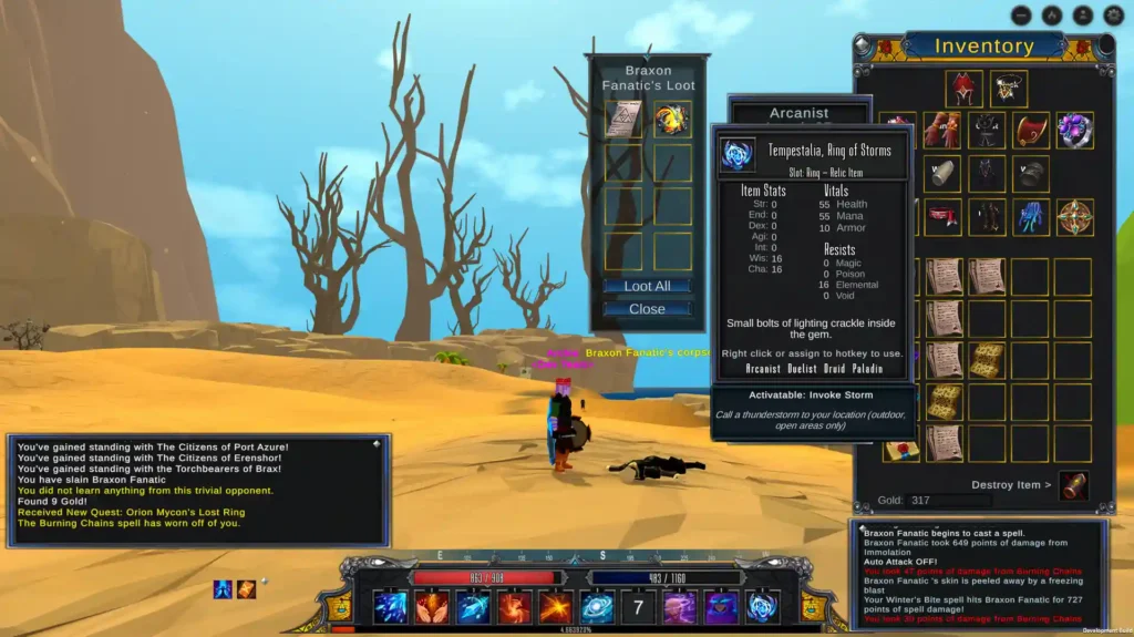 Erenshor Gets Small Steam Deck Virtual Keyboard Fix 2 ErenshorScreen2