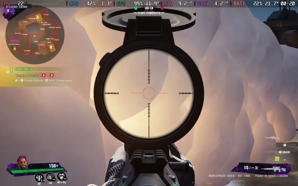 FragPunk Closed Beta Test Impressions - A Competent FPS That Runs Well (enough) on the Steam Deck 10 FragPunkBetaPerformance1