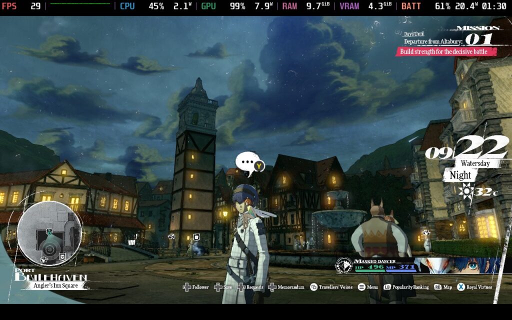 Metaphor: ReFantazio Update Adds Great New Anti-Aliasing Options, But It Doesn't Help Performance on Steam Deck 2 MetaphorReFantazioFXAA1
