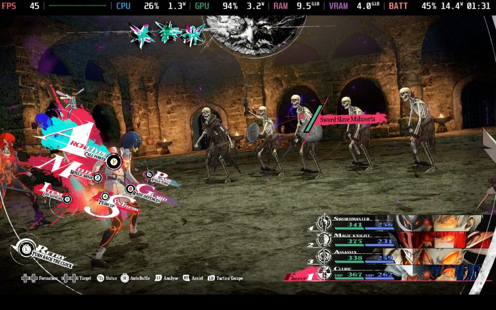 Metaphor: ReFantazio Update Adds Great New Anti-Aliasing Options, But It Doesn't Help Performance on Steam Deck 9 MetaphorReFantazioSMAA3