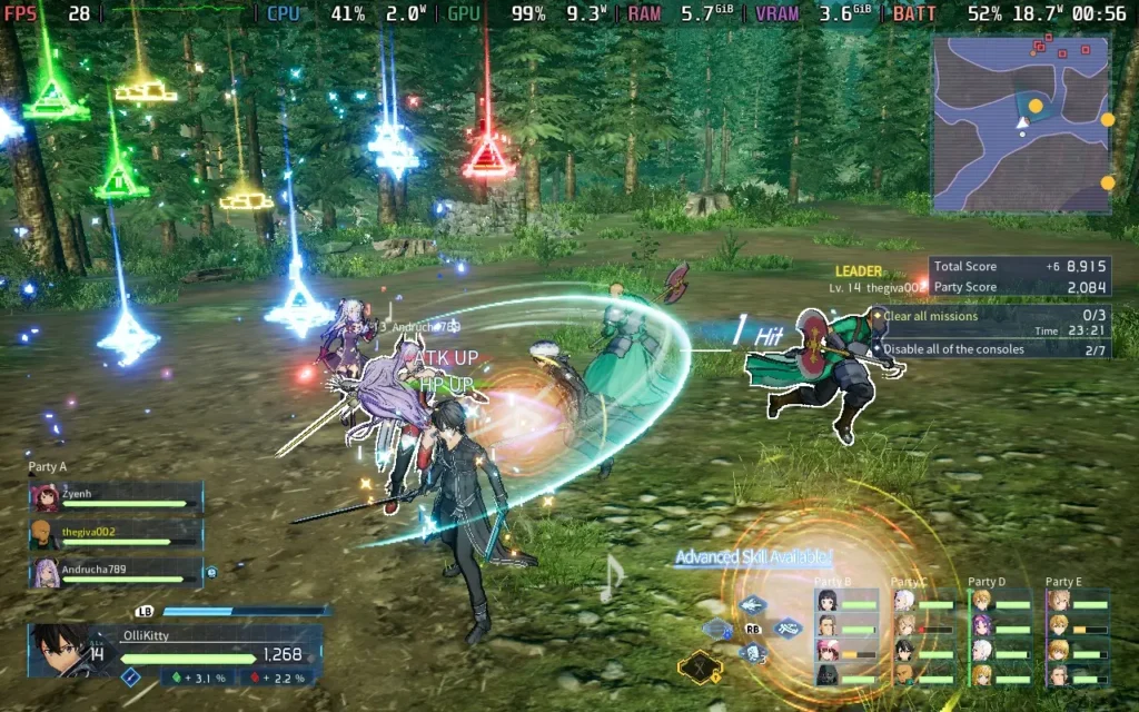 SWORD ART ONLINE Fractured Daydream 12 SAOFracturedDaydreamOnline1