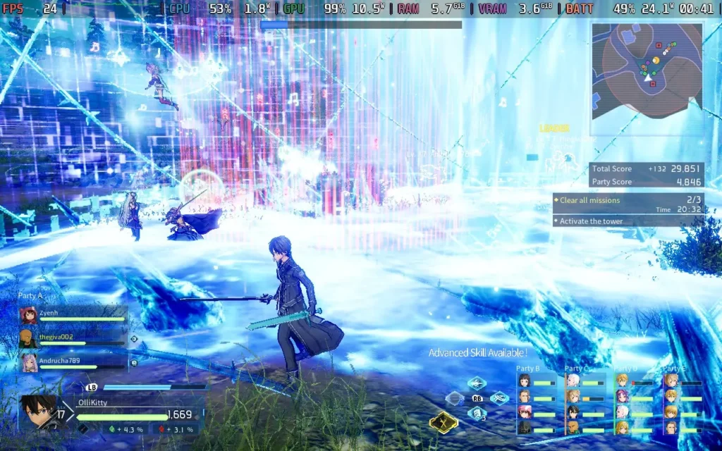 SWORD ART ONLINE Fractured Daydream 11 SAOFracturedDaydreamOnline2