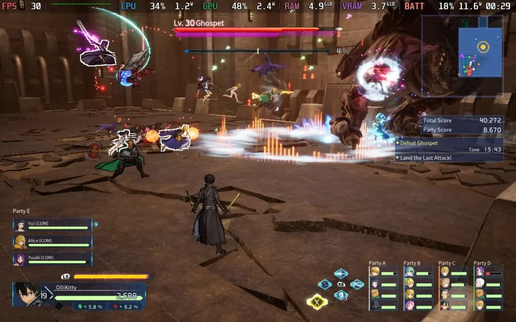 SWORD ART ONLINE Fractured Daydream 10 SAOFracturedDaydreamOnline3