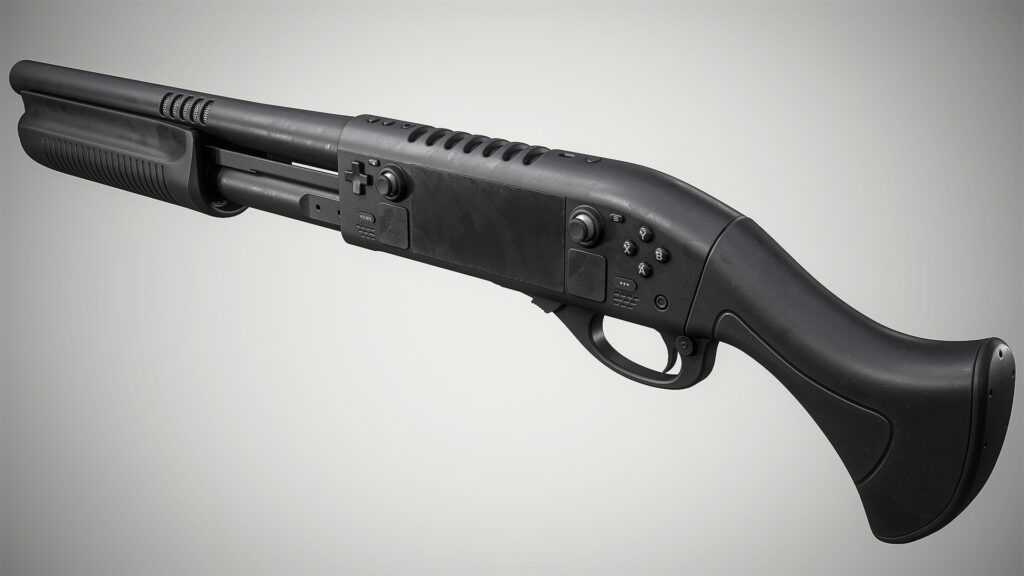 Someone Combined a Steam Deck and Counter-Strike Gun Models, And I Am Torn About It 1 SteamDeckShotgun2