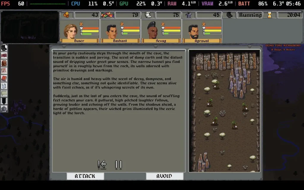 The Adventurers Demo – An Epic Hardcore Throwback RPG for Retro Game Purists 5 TheAdventuersScreen5