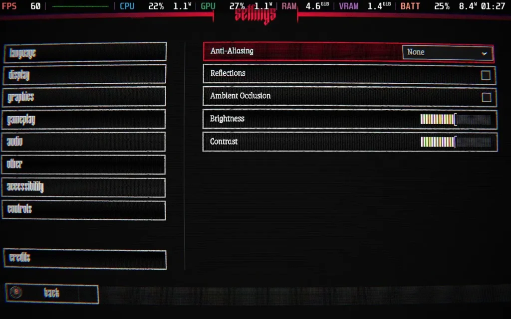 KILL KNIGHT 6 KILLKNIGHTSettings2