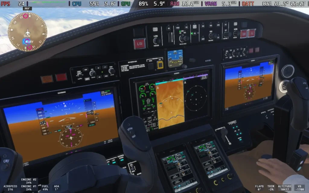 Microsoft Flight Simulator 2024 Now Works on the Steam Deck, But How Does it Perform? 6 MSFS2024Performance4