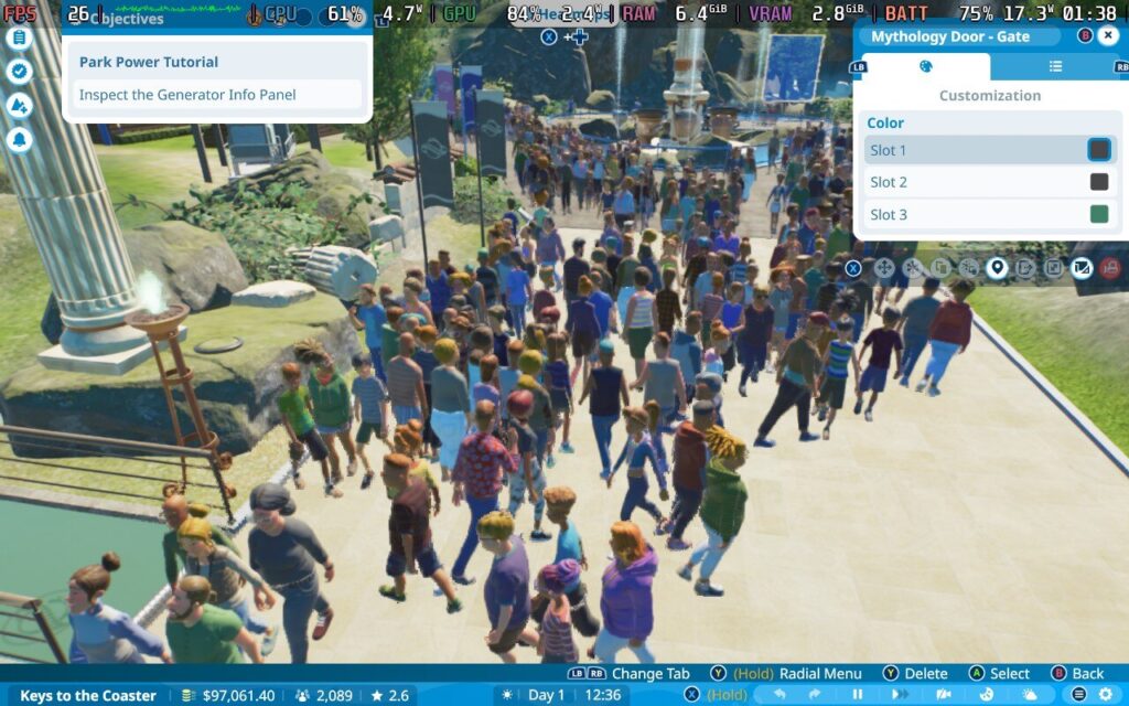 Planet Coaster 2 is Suprisingly Playable on the Steam Deck, But is an Uneven Sequel - First Impressions 4 PlanetCoaster2Crowds