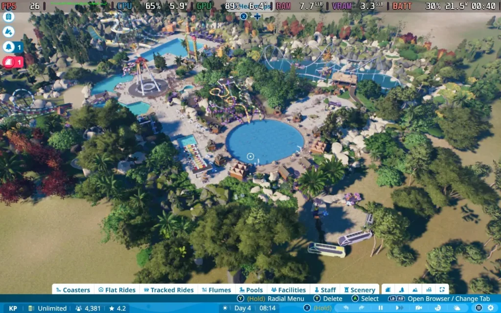 Steam Spring Sale 2026 Recommendations For Steam Deck - Part 2 107 PlanetCoaster2Performance3