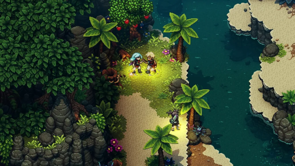 Sea of Stars Has Received a Giant Free Update Adding Co-op and More! 1 Sea of Stars Dawn of Equinox coop high five
