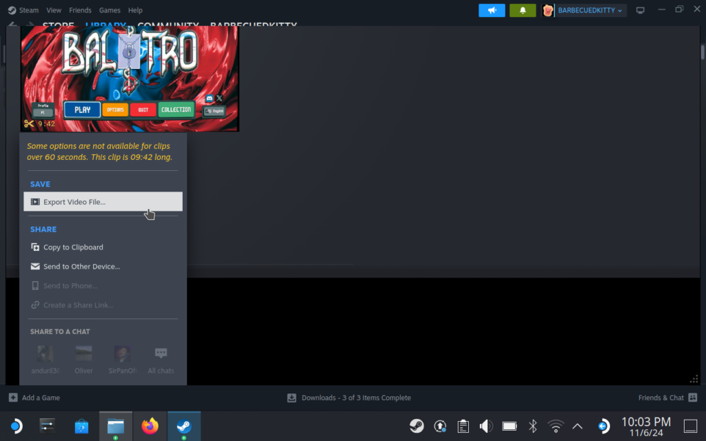 How To Use Game Recording On The Steam Deck - All Features Explained 11 SteamGameRecordingExportVideo 2