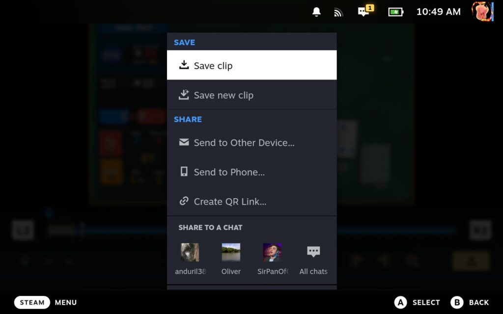 How To Use Game Recording On The Steam Deck - All Features Explained 10 SteamGameRecordingSharingMenu