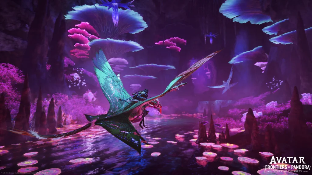 Avatar: Frontiers of Pandora's Second Story Pack is Out Now! 1 AFOP Spires Cave Flying