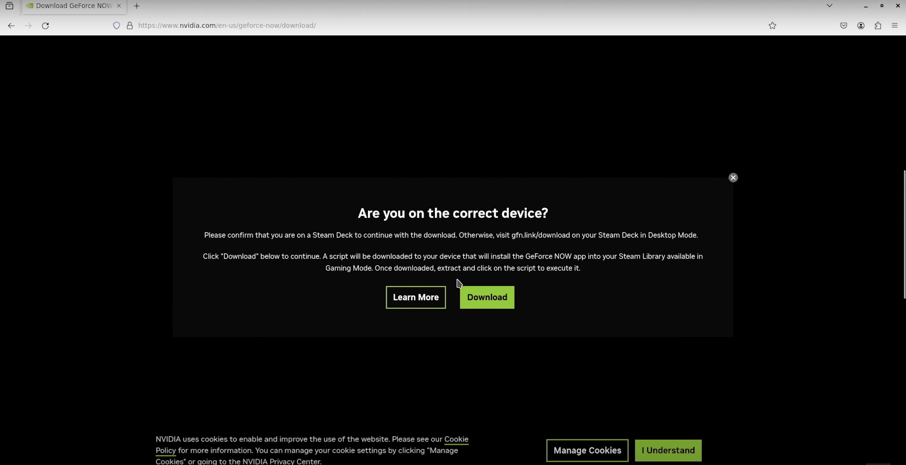 How to Install GeForce Now Game Streaming on Steam Deck 3 How to Install GeForce Now on Steam Deck