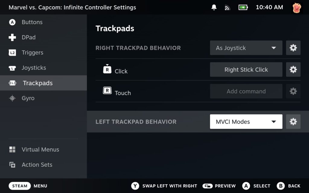 How To Install Marvel Vs. Capcom Infinite Beyond Mod on Steam Deck 11 MvCIVirtualMenus 1