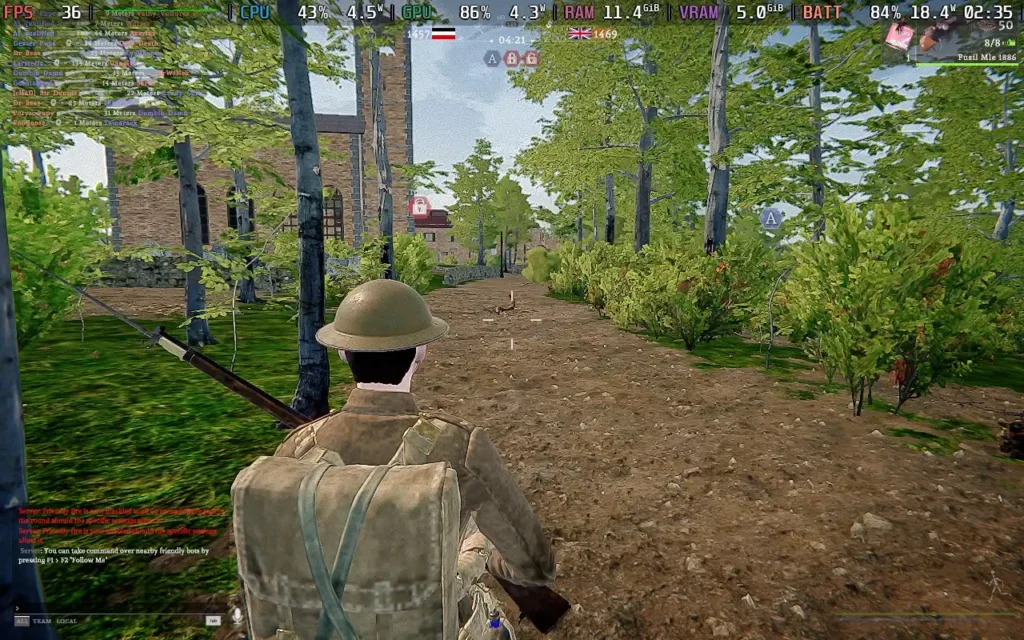 100v100 Shooter 'Over The Top: WWI' Playtest is Now Live, and We Tested it on the Steam Deck 2 OverTheTopPerformance2