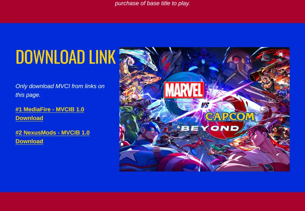 How To Install Marvel Vs. Capcom Infinite Beyond Mod on Steam Deck 3 Screenshot 2024 12 22 at 10 52 38 Marvel Vs. Capcom Infinite Beyond