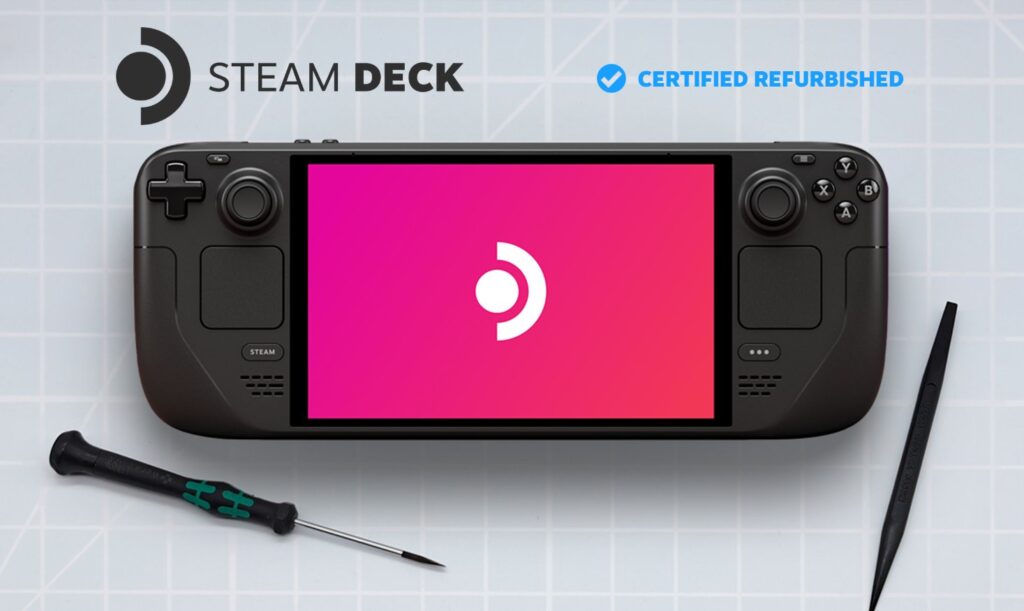 Valve Announces Cheaper Refurbished Steam Deck OLED Models On Sale 1 SteamDeckOLEDRefurbished