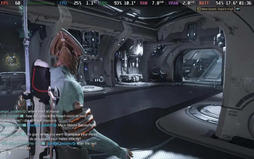 Warframe's 1999 Update is Out, So How Does the Game Perform on Steam Deck? 10 WarframePerformance1