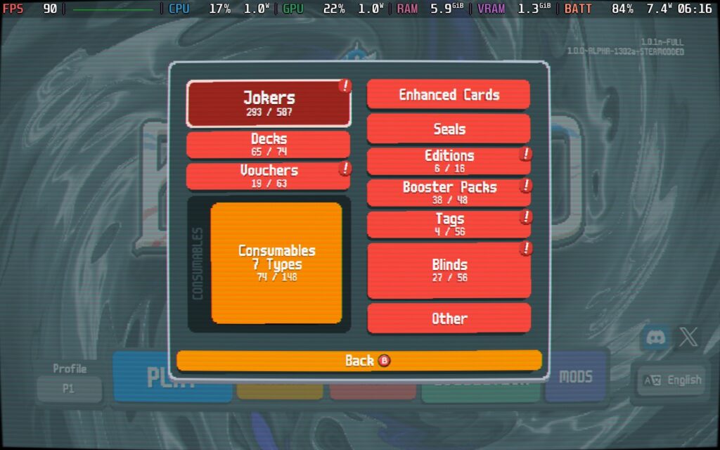 Balatro's Cosmos Mod Was Released, And Now I Can't Go Back 2 BalatroModCollection