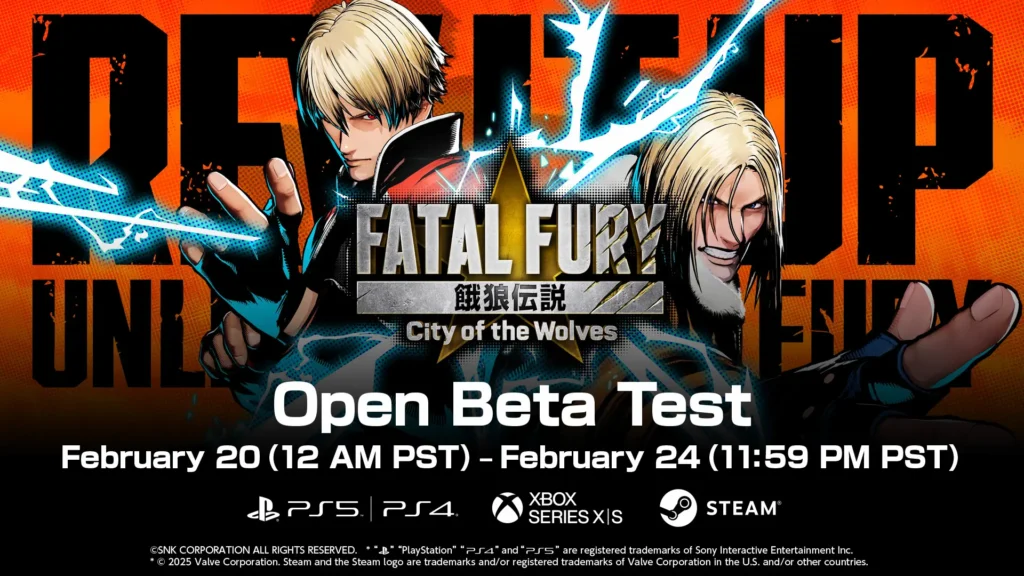 Fatal Fury: City of the Wolves is Hosting an Open Beta, February 20th-24th 1 FatalFuryBeta