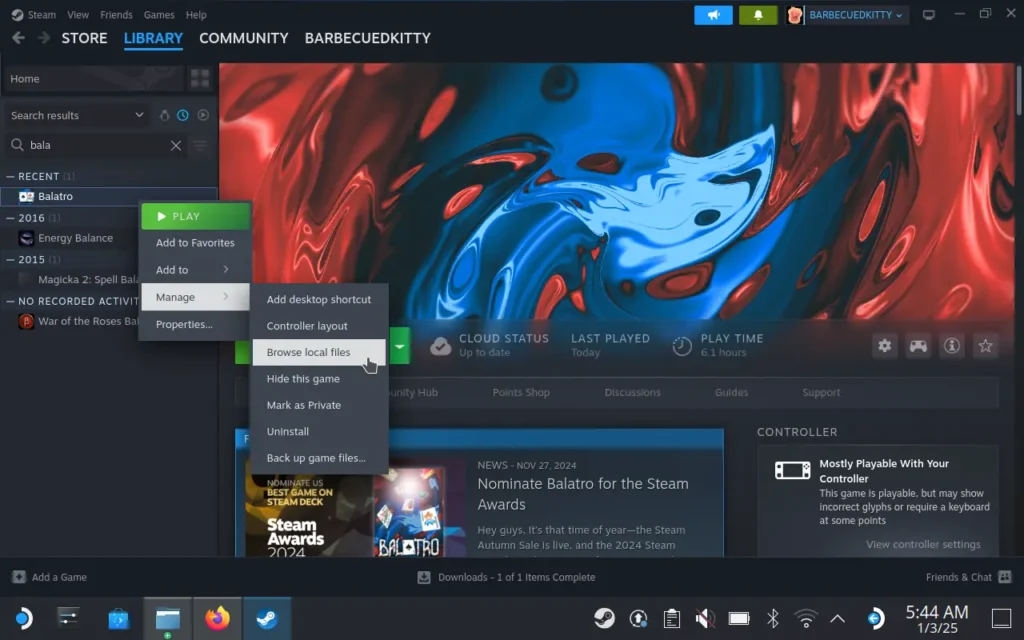 How to Mod Balatro On The Steam Deck 3 ModBalatroOnSteamDeck 1
