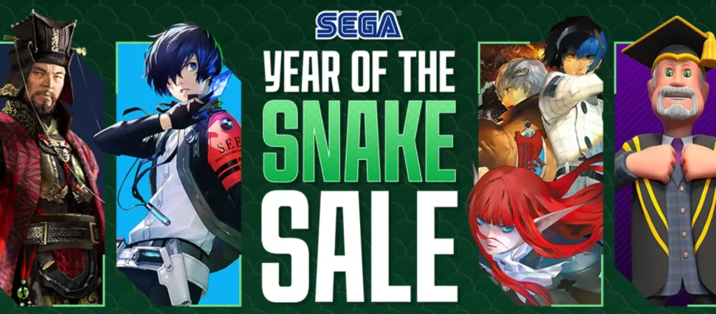 Steam 2025 Lunar New Year Sale Recommendations for Steam Deck 4 Screenshot 2025 01 29 at 05 59 11 SEGA Year of the Snake Sale