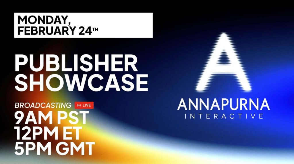 Annapurna Interactive Announces Digital Showcase on February 24th, 9AM PST 1 AnnapurnaShowcase