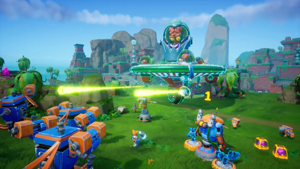 Chip 'N Clawz Vs. The Brainioids, a New Action Strategy Game from the Creator of X-COM 2 ChipnClawzStock2