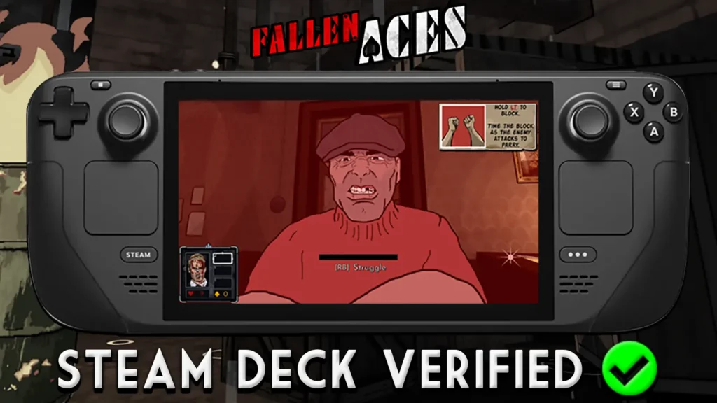 Fallen Aces Gets Updated Text and UI Elements on Steam Deck Along With A Verified Badge 1 FallenAcesSteamDeckVerified