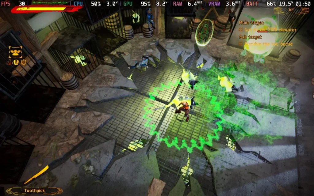 Memory Lost is Looking to be a Decent, Yet Short Top-Down Shooter for the Steam Deck - Preview 4 MemoryLostPerformance1