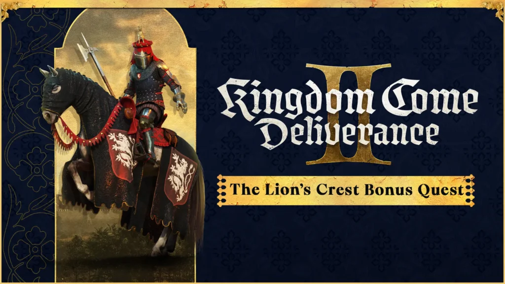 Unleash Your Inner Beast with The Lion's Crest set for Kingdom Come: Deliverance II 1 KCD2LionsCrest