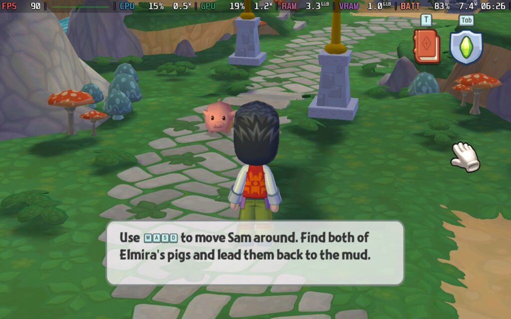 Despite Its Rating, MySims Runs Quite Well On Steam Deck - First Look 3 MySimsKingdomPreview