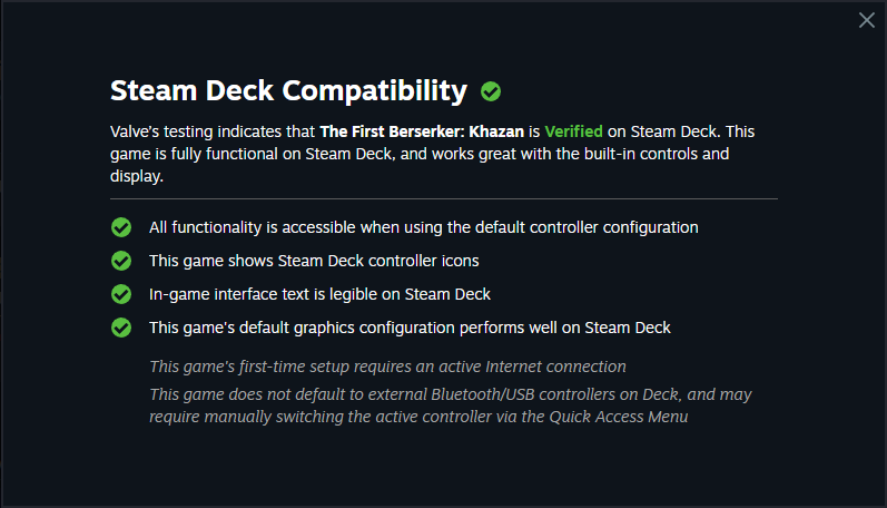 The First Berserker: Khazan is now Steam Deck Verified Ahead Of Its Release 2 Screenshot 2025 03 05 134112