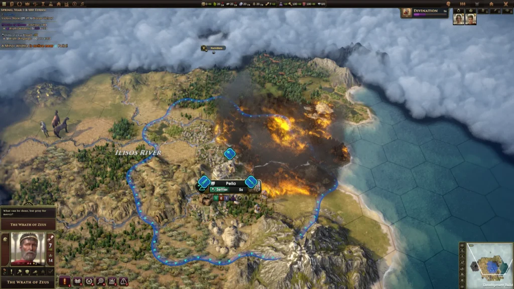 Deal With Terrain Transforming Calamities In Old World's Wrath of Gods DLC - Out Now! 1 Old World Wrath of Gods DLC