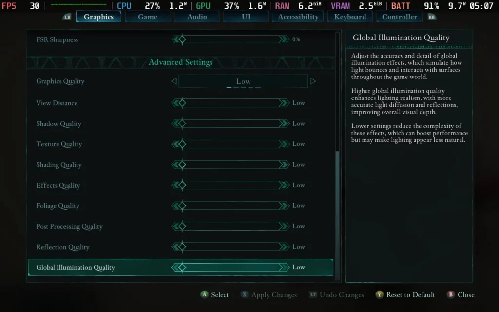 Avowed 7 AvowedSettings2