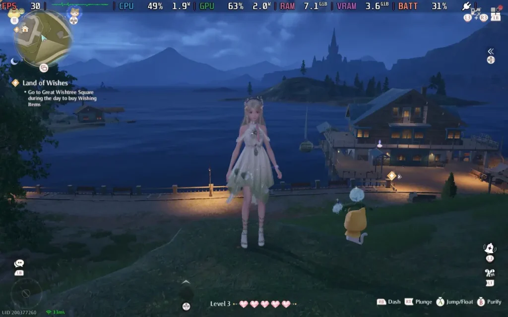 Infinity Nikki is Graced with a Steam Release, Here's How it Performs on the Deck 6 InfinityNikkiPerformance1