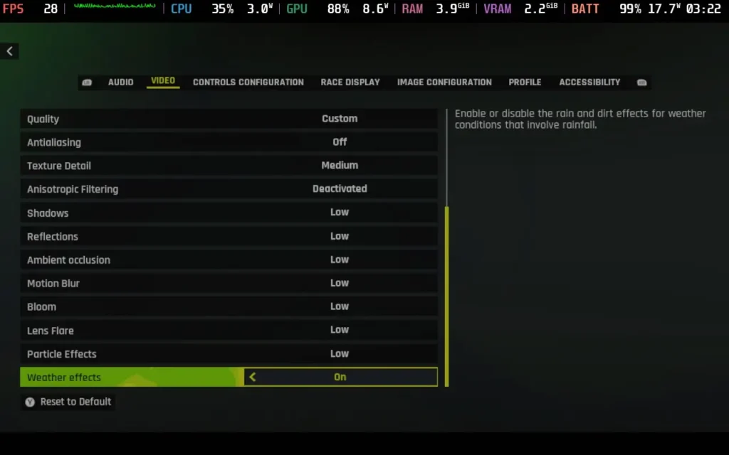 Monster Energy Supercross 25 6 Supercross25Settings2