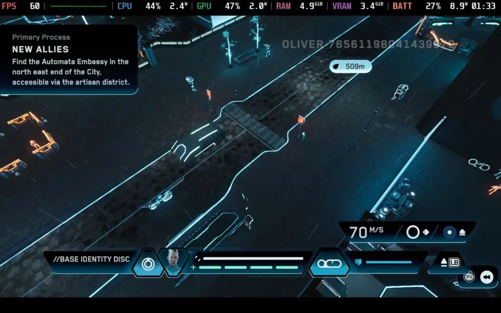 TRON: Catalyst Preview - TRON Fans Should be Excited for this Steam Deck-Friendly Adventure 4 TRONCatalystPerformance1