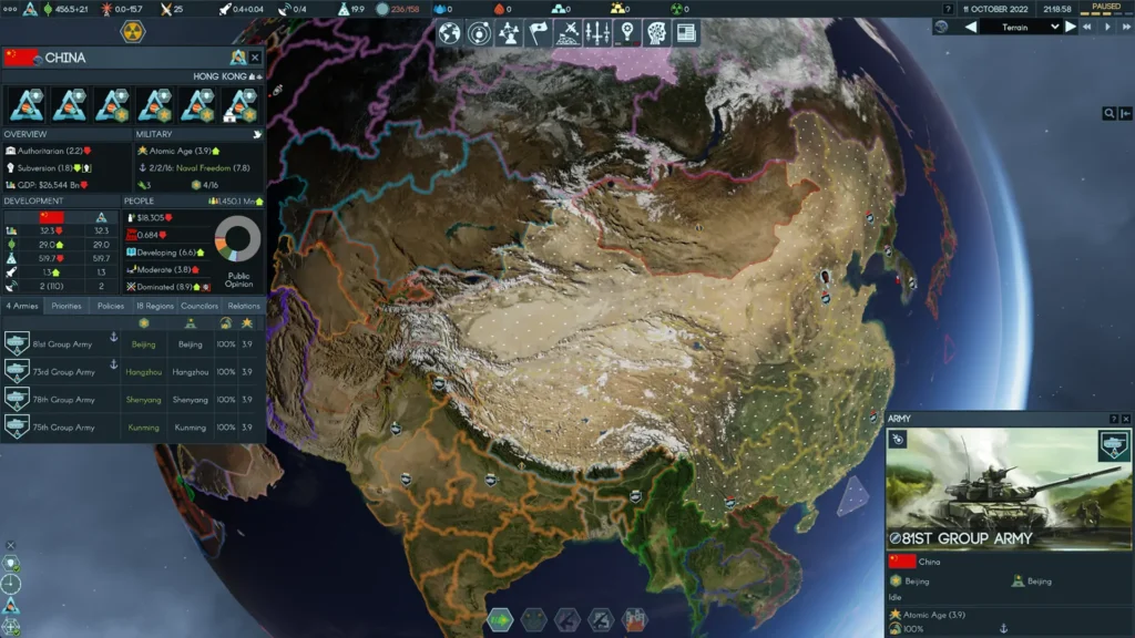 Terra Invicta Receives Alien Ships and More in New patch 1 terra invicta