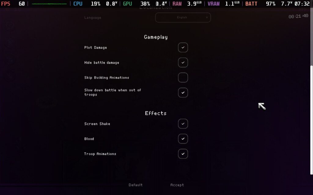 9 Kings (Early Access) 8 9KingsSettings