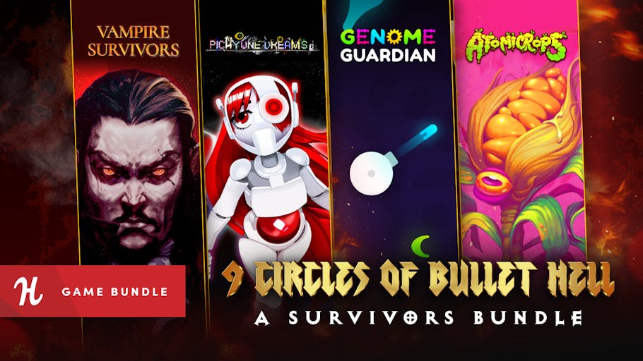 Humble's Newest Bundle Includes Vampire Survivors And Other Amazing Steam Deck Titles 1 Humble 9 Circles of Bullet Hell Bundle
