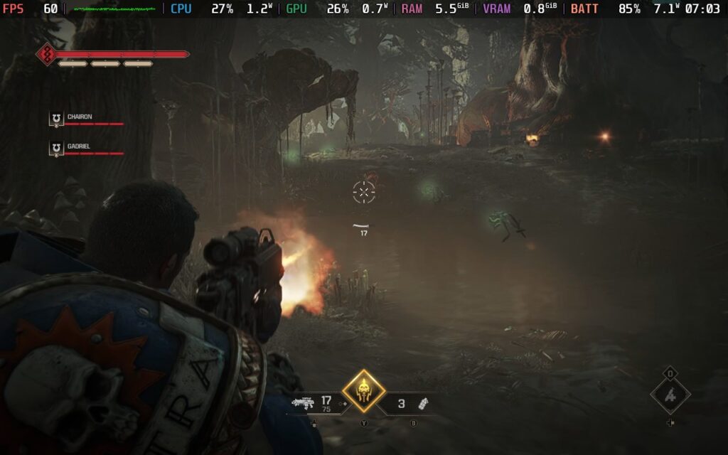 NVIDIA GeForce NOW Native App Makes Streaming Simplifies Streaming to the Steam Deck 4 NVIDIA GeForce NOW Native App for Steam Deck Warhammer Space Marine 2