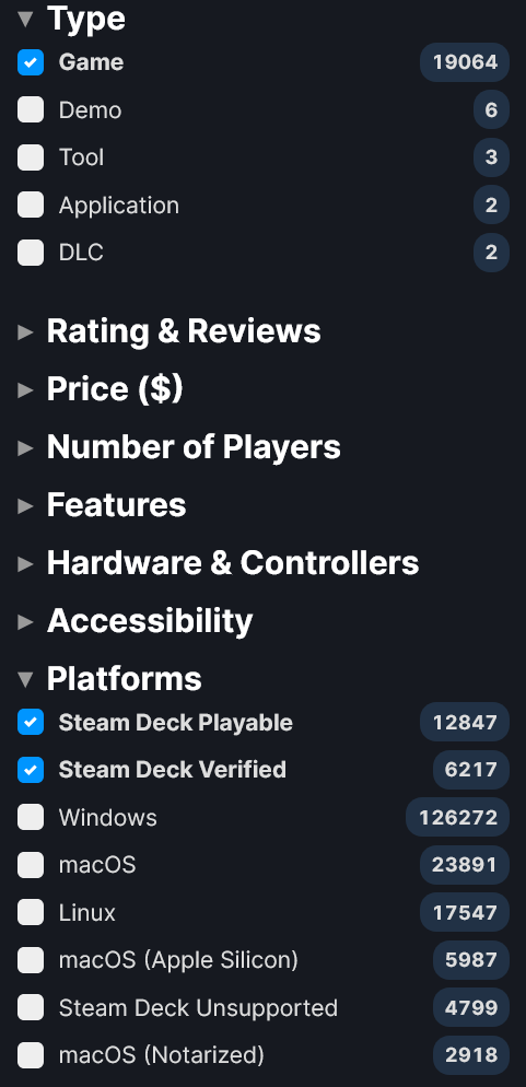 We Now Have Over 19,000 Steam Deck Verified/Playable Games on Steam 1 Steam Deck 19,000 Verified/Playable games