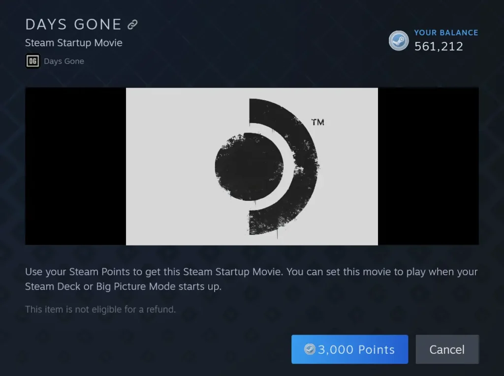 Days Gone Got Its Own Steam Deck Startup Movie 1 Days Gone Steam Deck Startup Movie