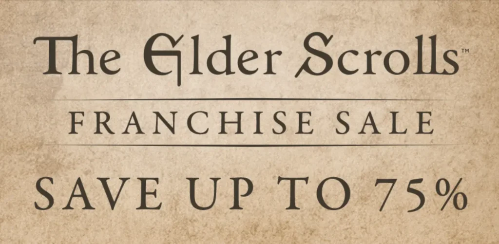 Screenshot 2025 05 31 at 03 37 28 The Elder Scrolls Franchise Sale 2025