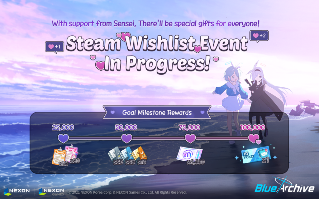 NEXON's Mobile Strategy title Blue Archive is Now Available to Wishlist on Steam 2 image